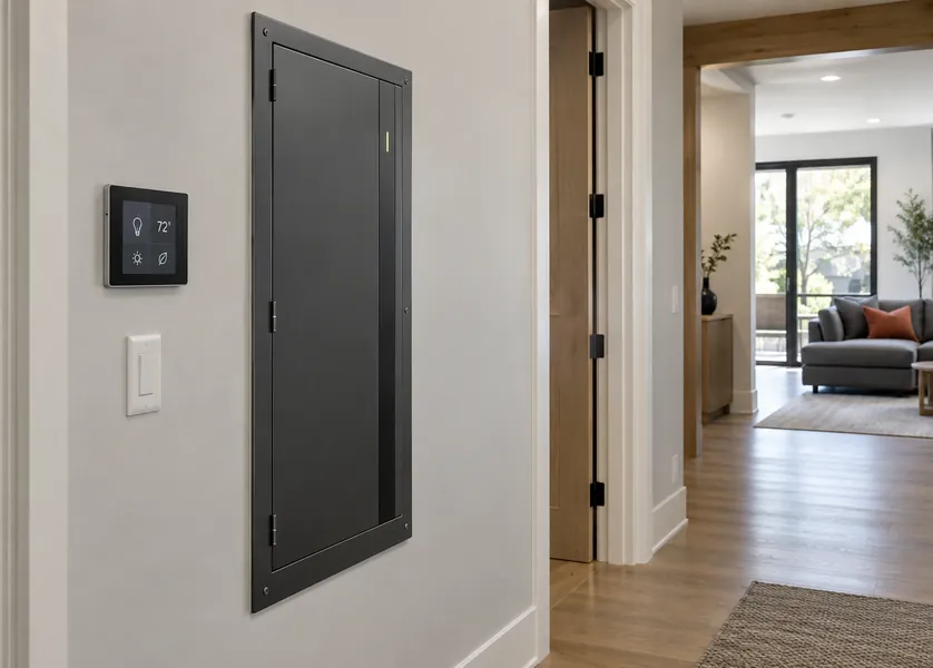 Smart electrical panel with app monitoring